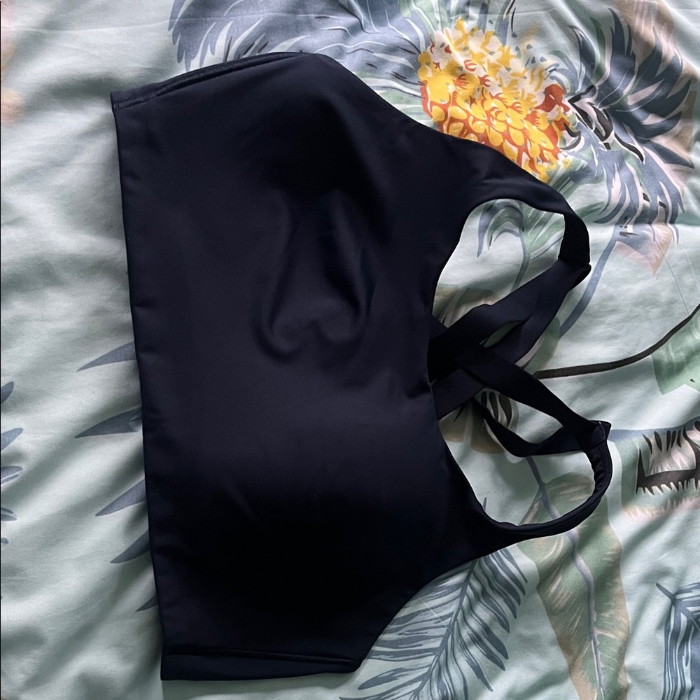 lululemon athletica Black Seamless Sports Bra
